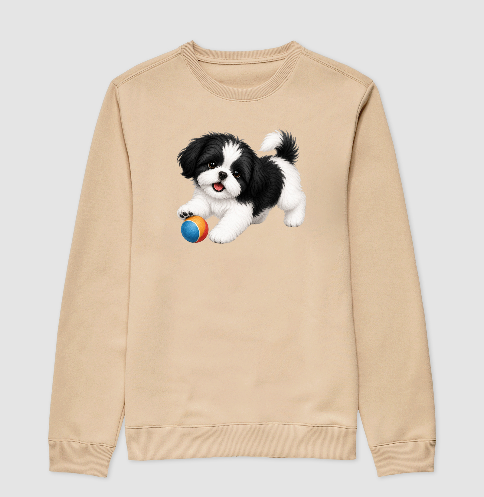 Shih Tzu Preto - Desenho Animado - Imagem 3