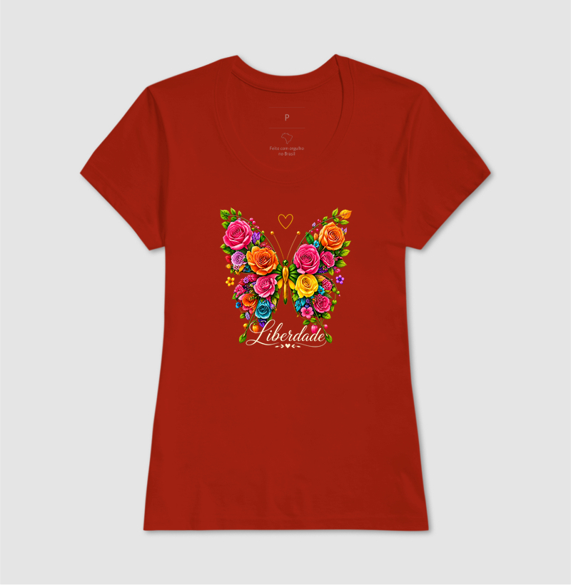 Camiseta Borboleta Liberdade - Imagem 11