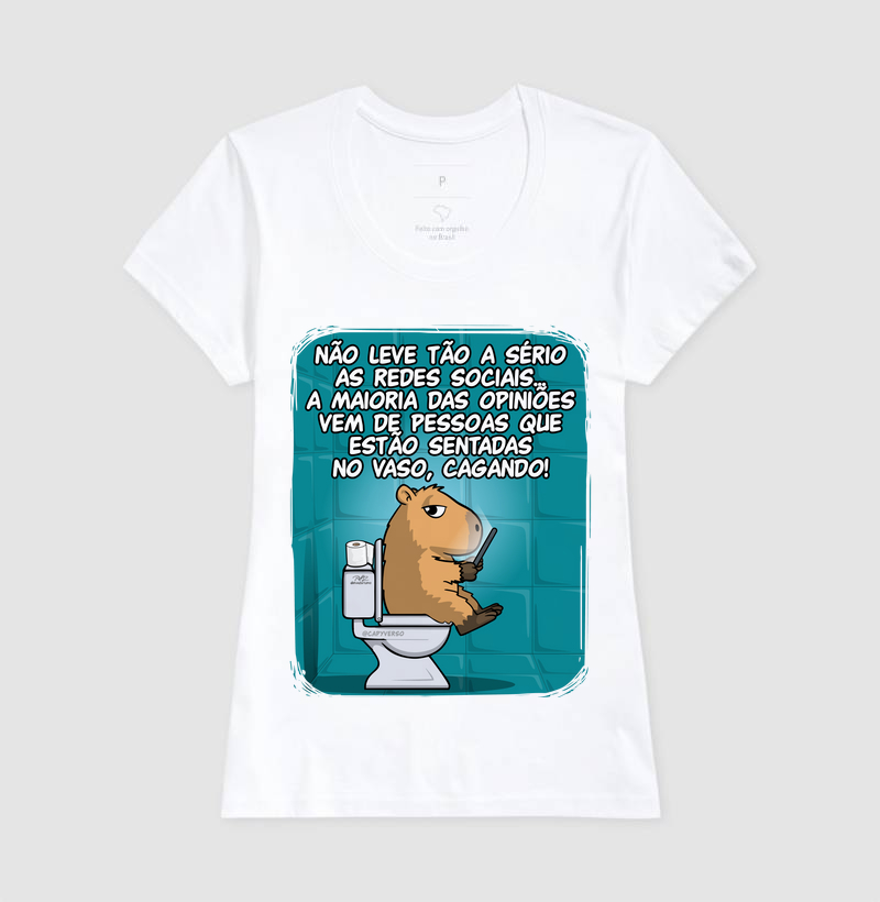Camiseta Capivara Banheiro - Imagem 5