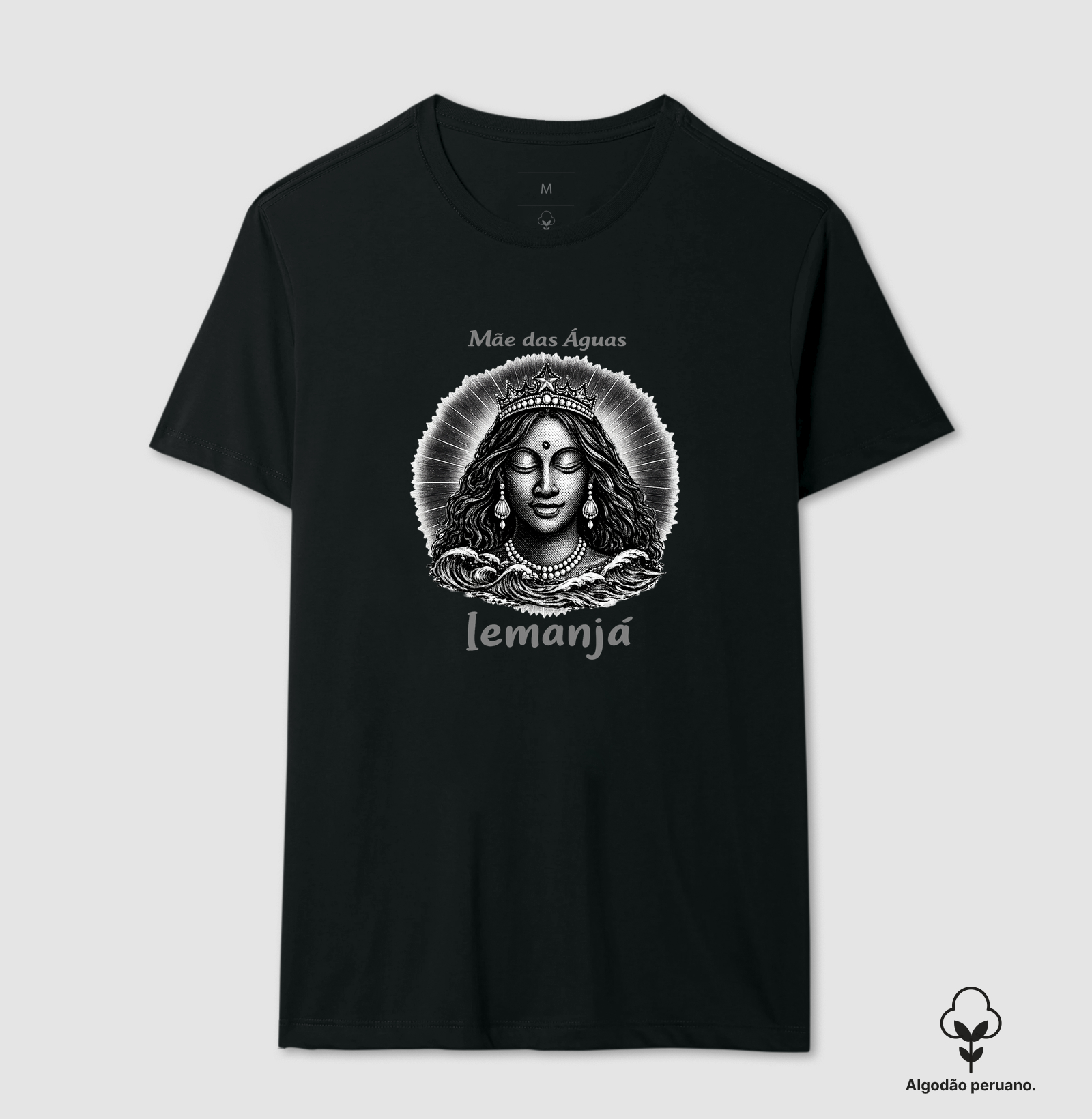 Iemanjá • Mãe das Águas (algodão peruano) - Imagem 10