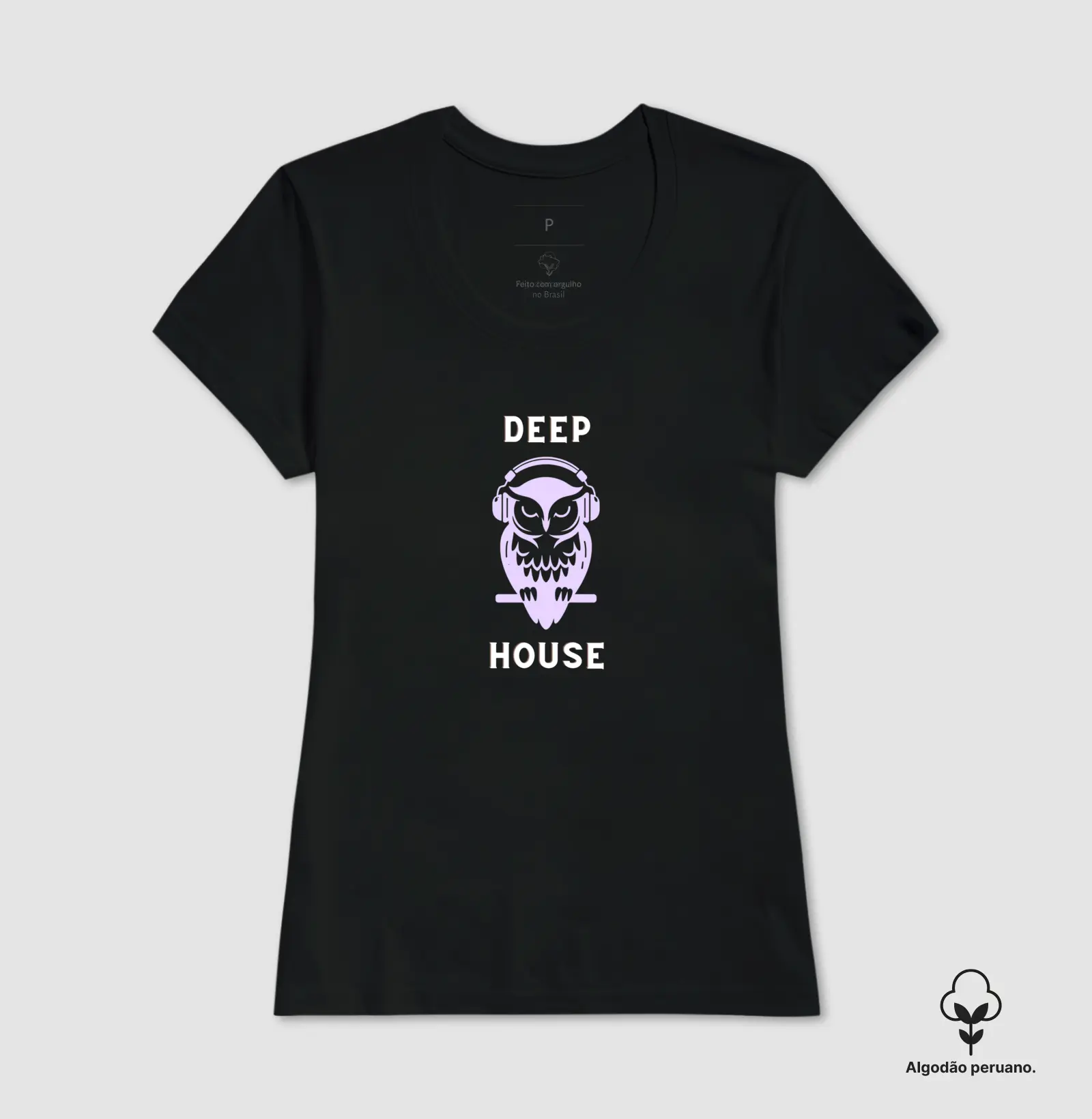 Coruja do Deep (algodão peruano) - Imagem 4