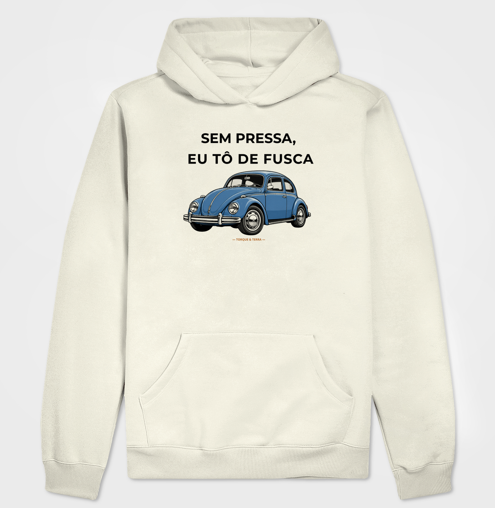 Sem pressa, eu tô de fusca - Azul médio acinzentado - Imagem 3