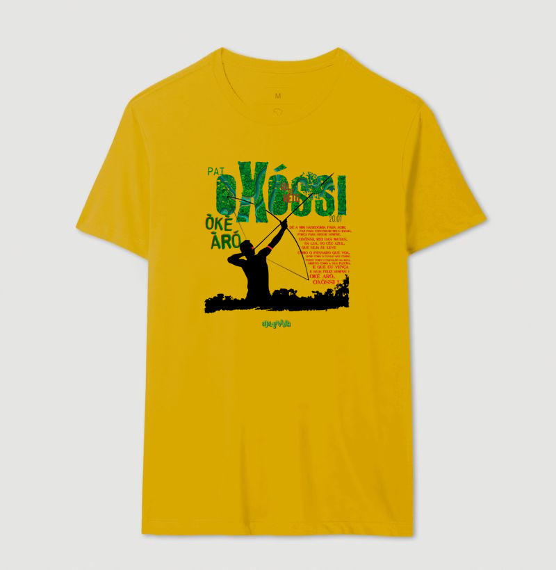 camiseta OXÓSSI oração masculina - Imagem 7