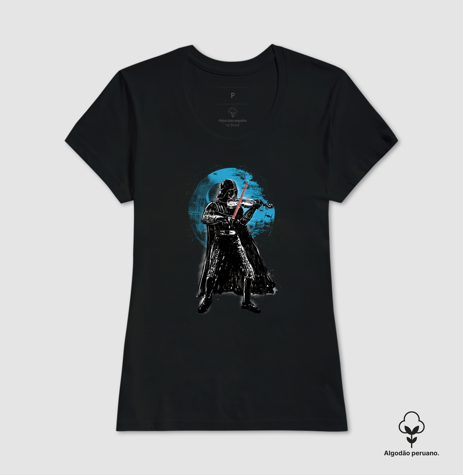 Camiseta Dark Sonata Algodão Peruano - Imagem 3