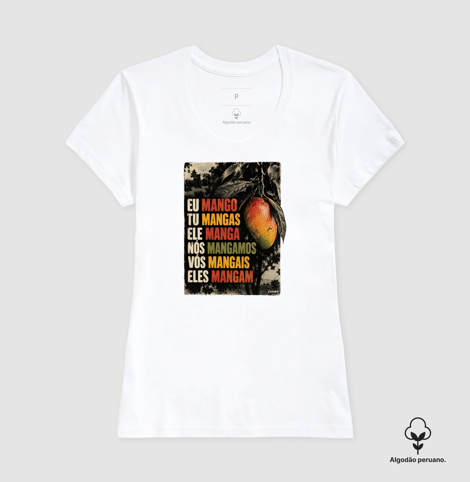 Camiseta verbo MANGAR - Imagem 5