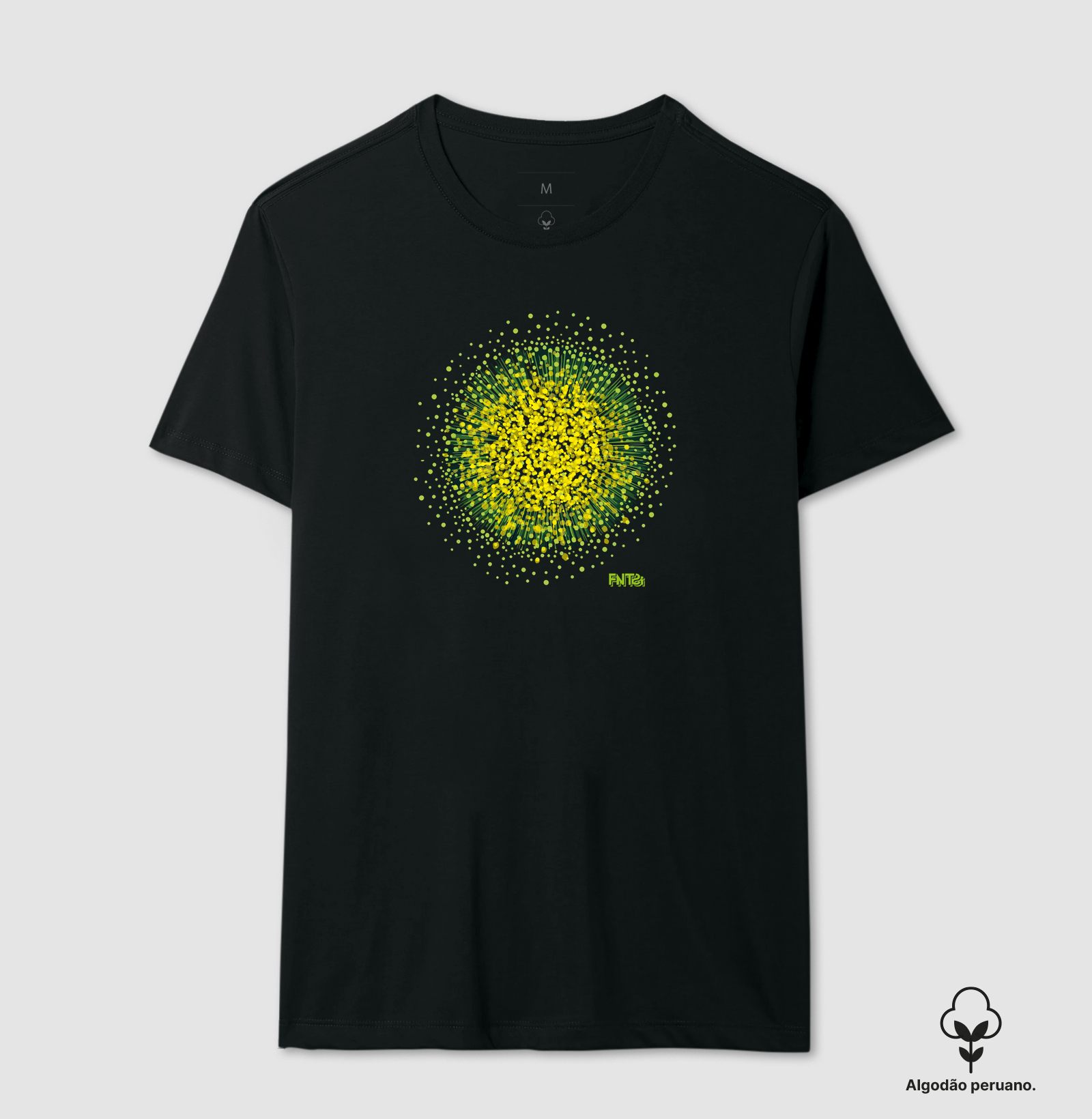 T-SHIRT "SONHO" / EXPLOSÃO DE LUZ (ALGODÃO PERUANO)