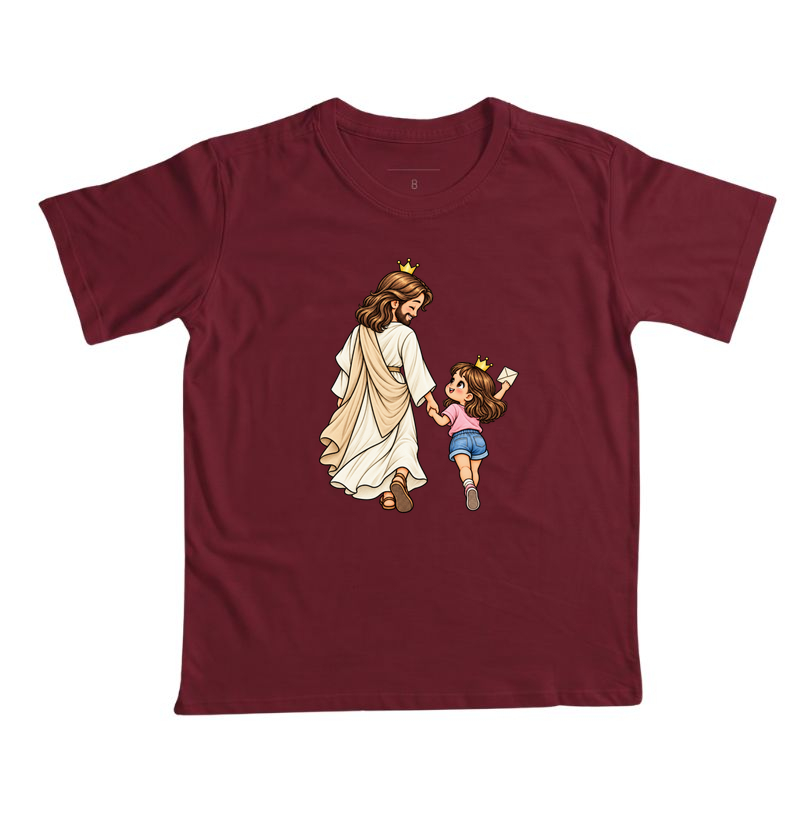 Camiseta Infantil Caminhando Juntos - Menina - Imagem 6