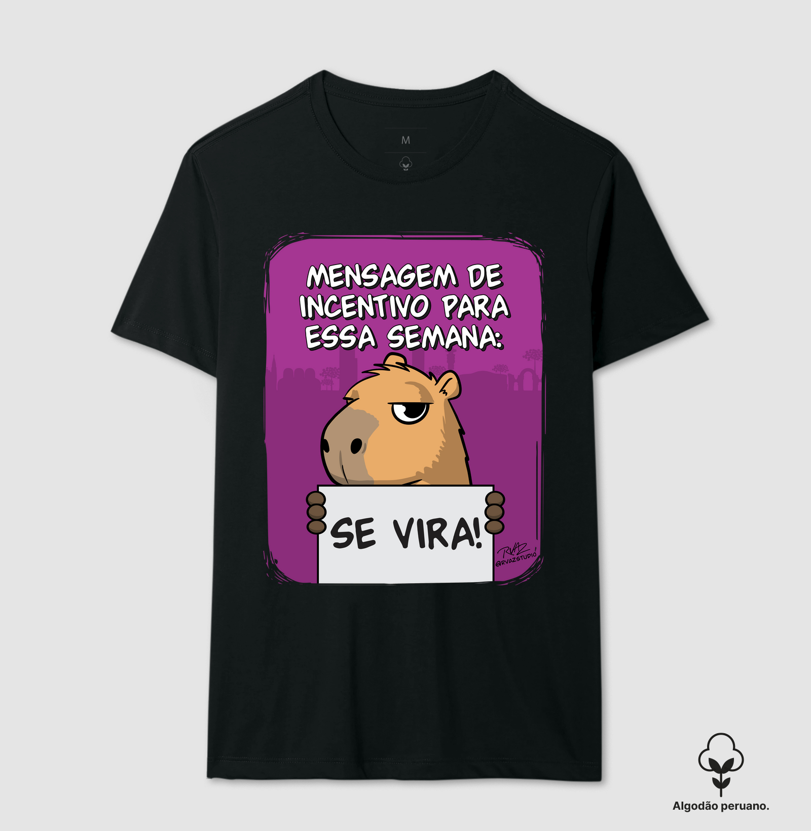 Camiseta Capivara Se Vira - Imagem 4