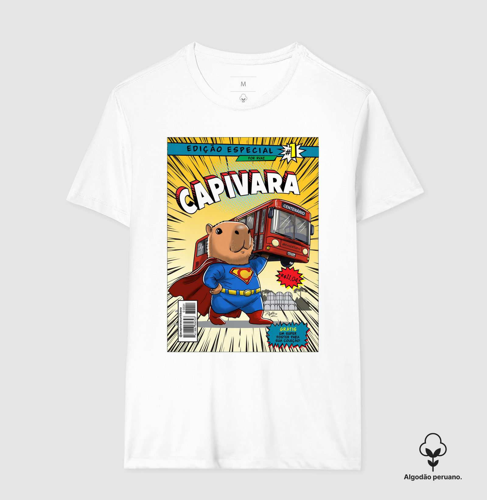 Camiseta Super Capivara - Imagem 5
