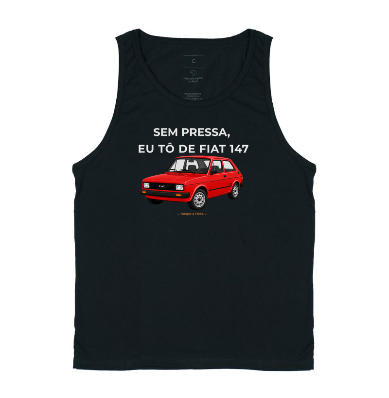 Sem pressa, eu tô de Fiat 147 - vermelho - Imagem 3