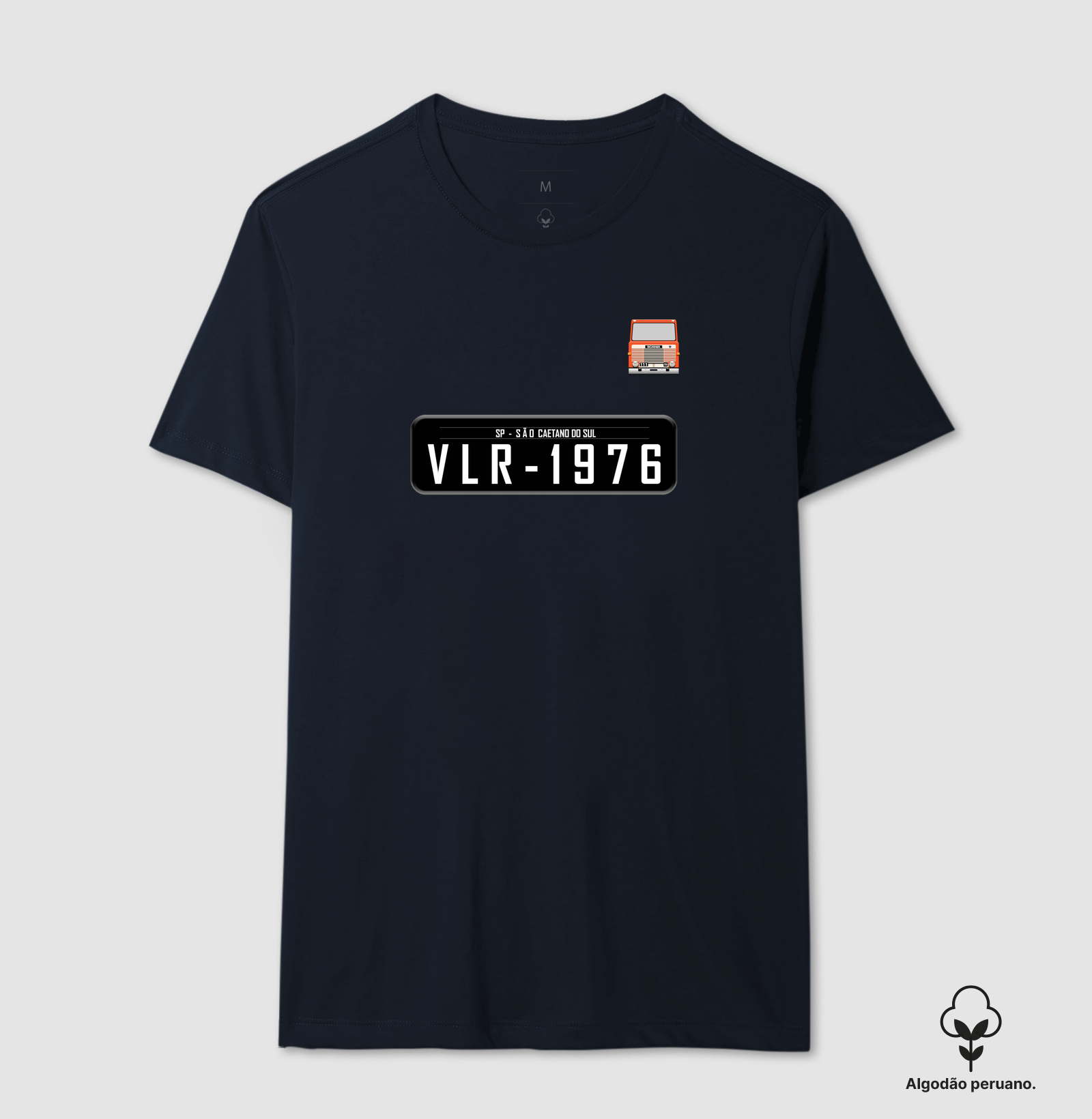 Camiseta Placa Anos Nascimento Scania - Imagem 3