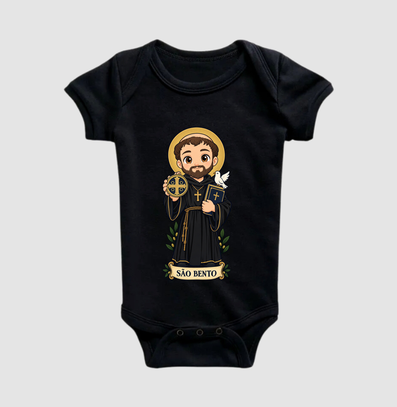 São Bento estilo chibi - Imagem 2