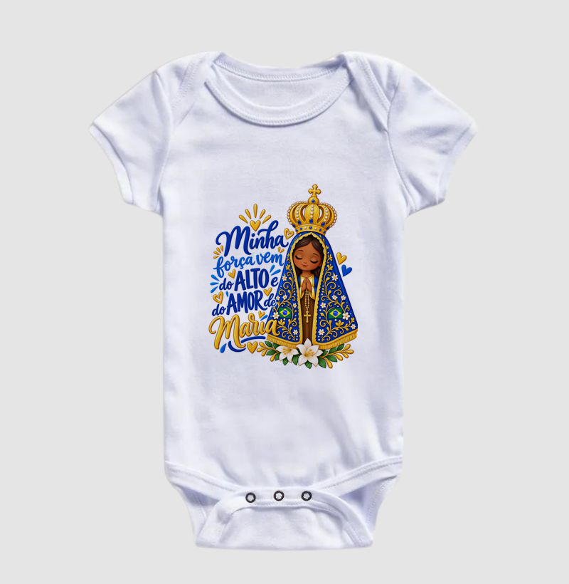 “Minha Força Vem do Alto e do Amor de Maria” | Nossa Senhora Aparecida Baby - Imagem 5