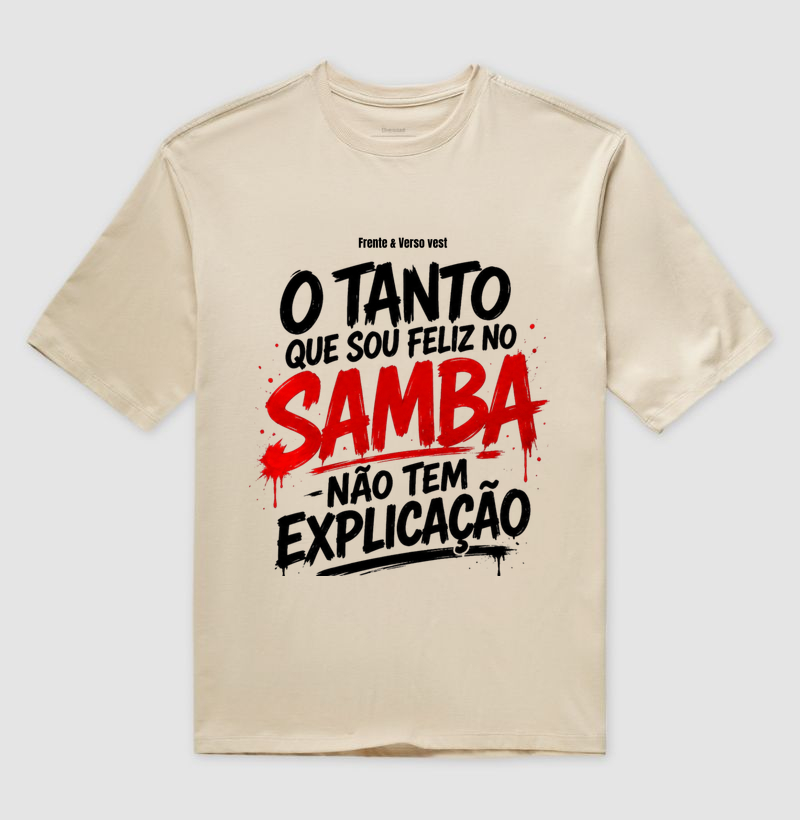 O tanto que sou feliz no Samba