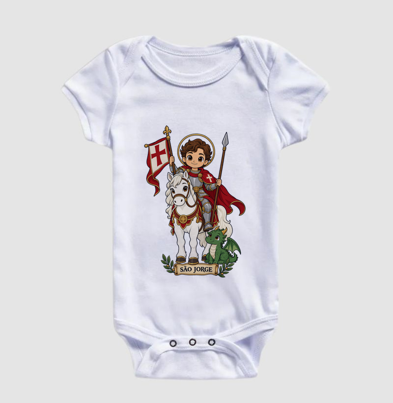 São Jorge estilo chibi - Imagem 3