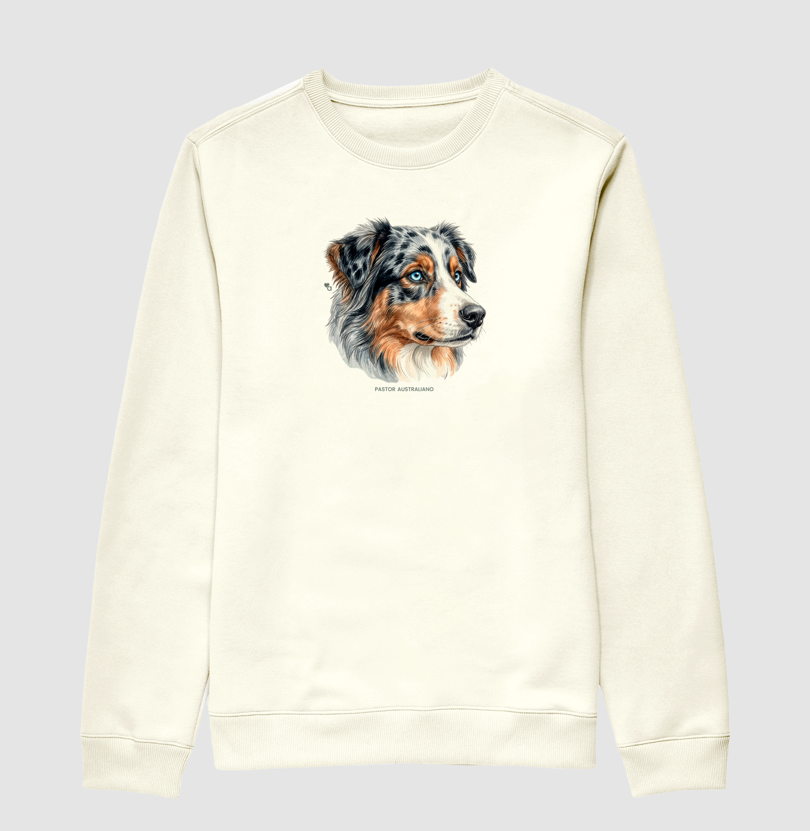 Cães - Pastor Australiano (Blue Merle) - Moletom Suéter - Imagem 4