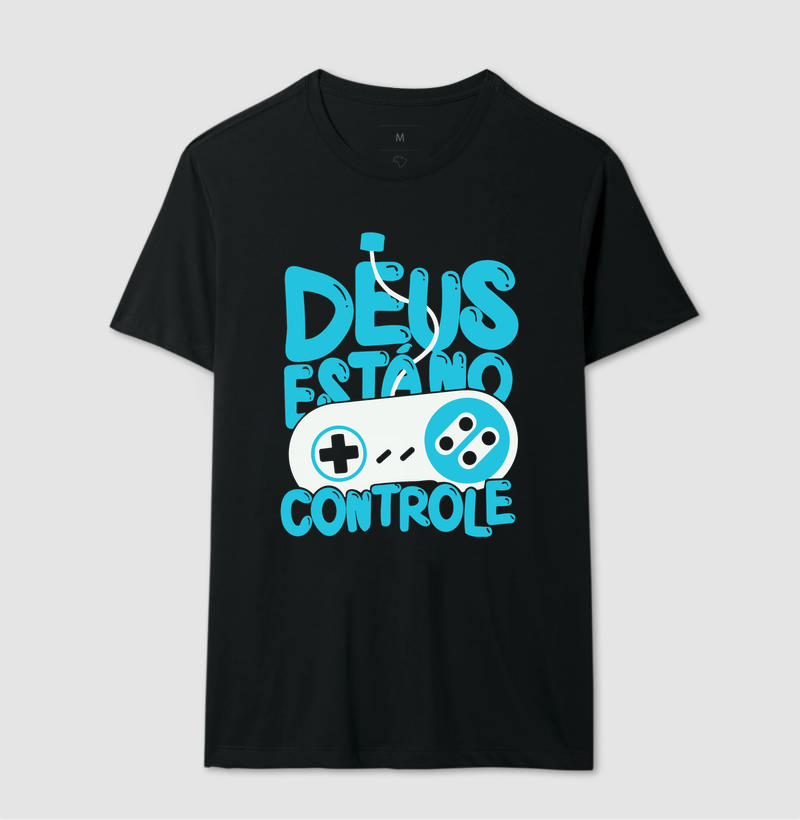 Camiseta Deus está no Controle Moderno - Imagem 2