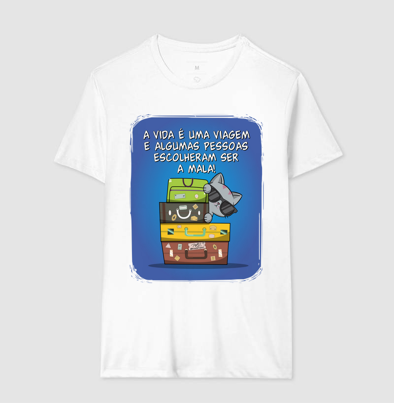 Camiseta Gato Sincero Mala - Imagem 4