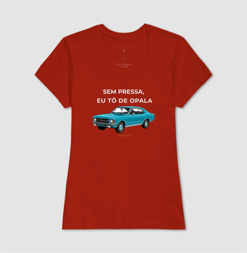 Sem pressa, eu tô de Opala - azul claro - Imagem 11