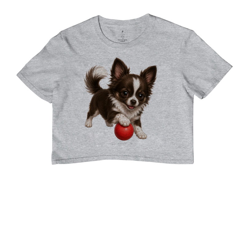 Chihuahua Pelo Longo Marrom - Desenho Animado - Imagem 6
