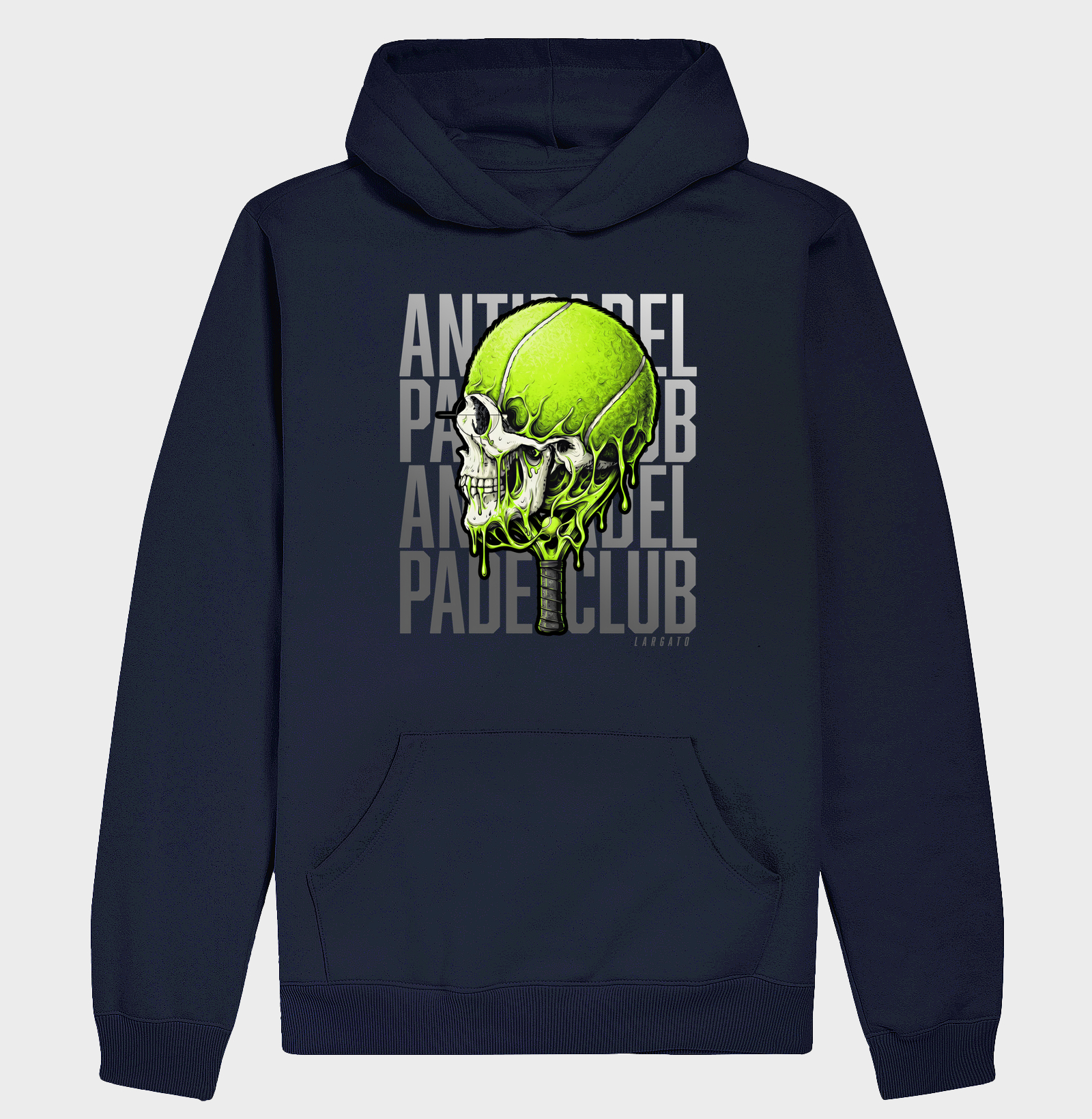 Camiseta Anti-Padel Caveira Prata - Imagem 4