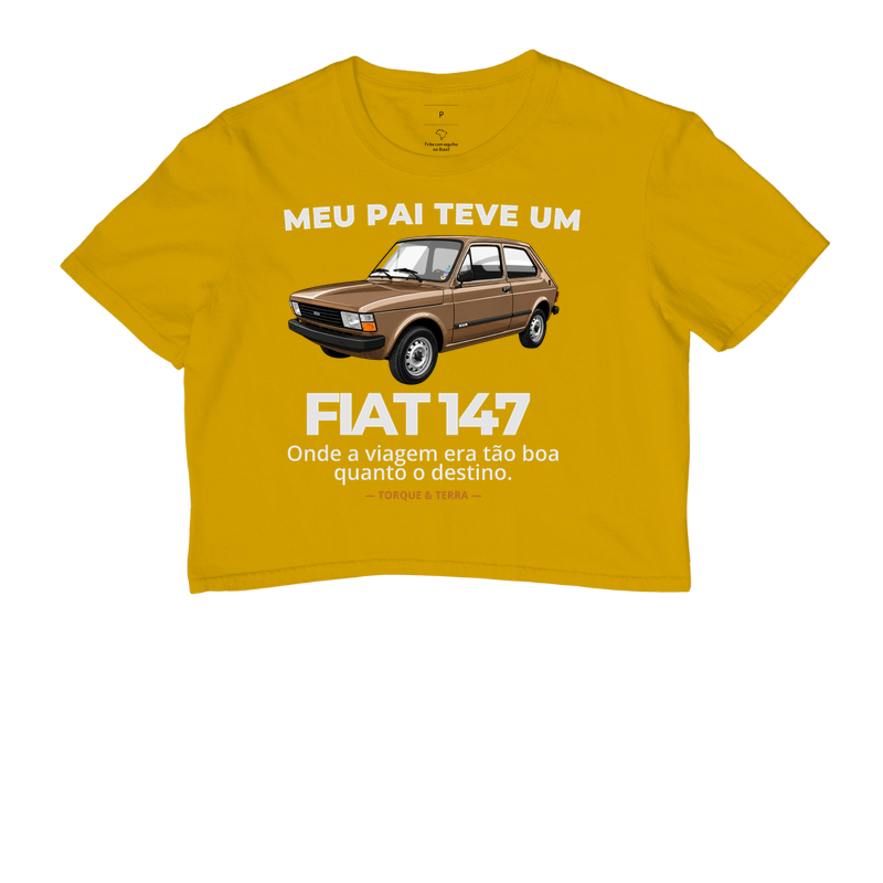 Meu pai teve um - FIAT 147 - marrom dourado - Imagem 8
