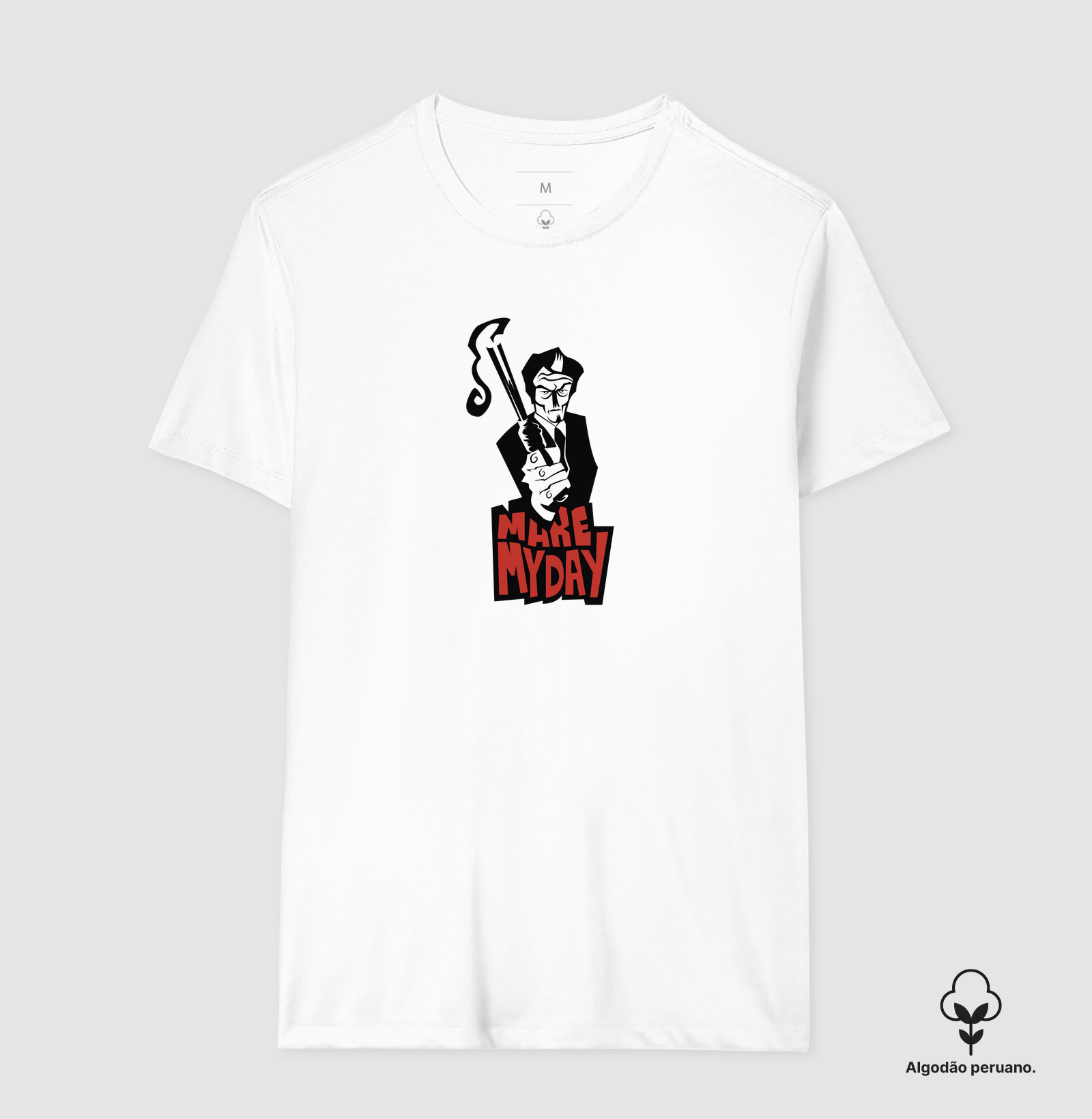 Camiseta Algodão Peruano Faça o meu dia - Imagem 7
