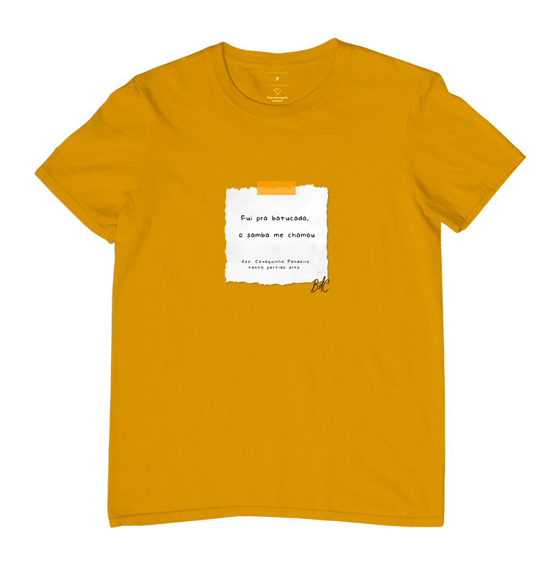 Camiseta Fui Pra Batucada - Imagem 12