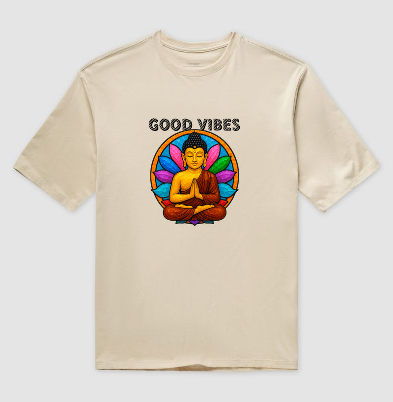 Good Vibes • Buda Gautama (oversized) - Imagem 5