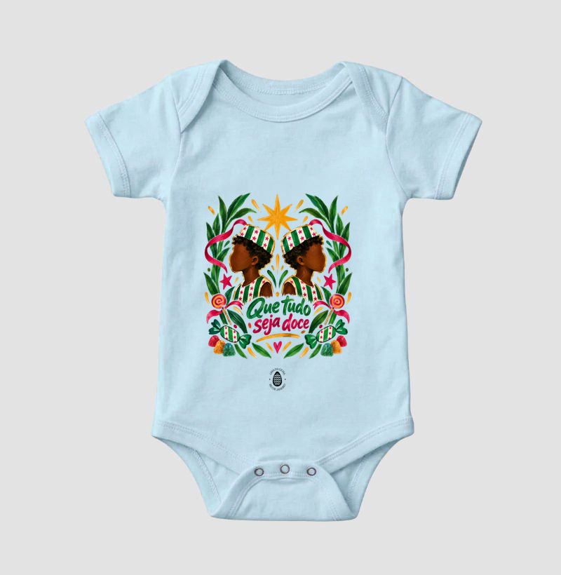 Body infantil Que tudo seja doce - Imagem 4