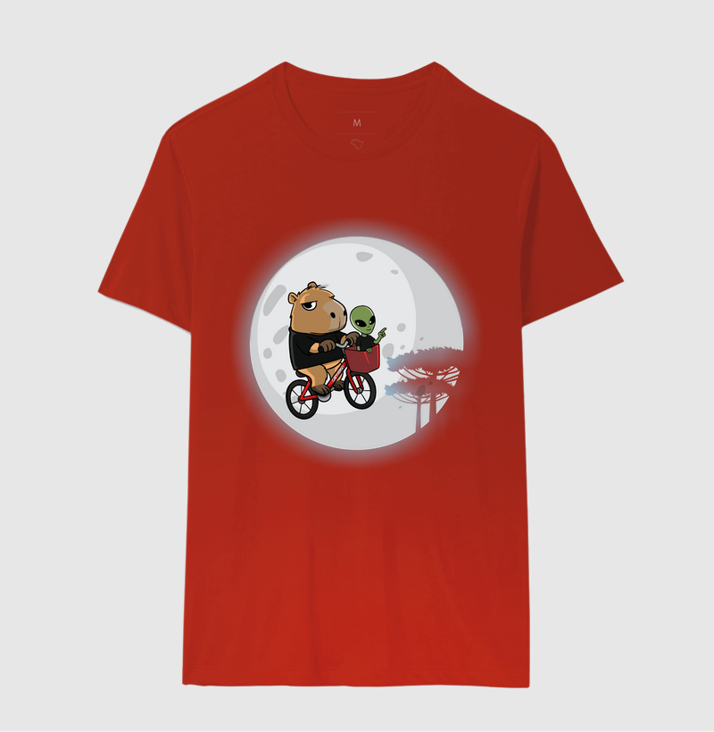 Camiseta Capivara Extraterrestre retro - Imagem 6