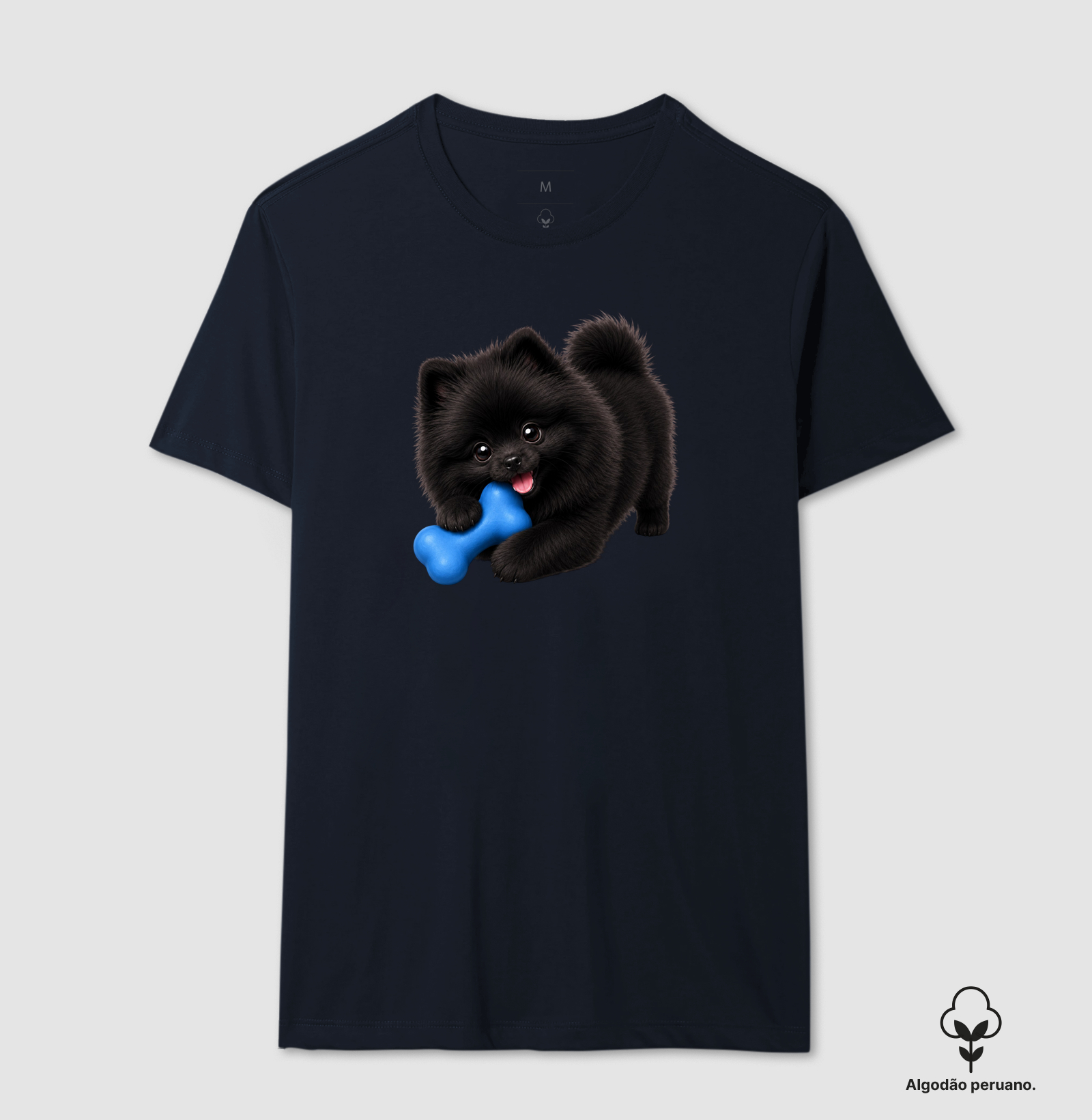 Pomerânia (Spitz Alemão) Preto - Desenho Animado - Imagem 7