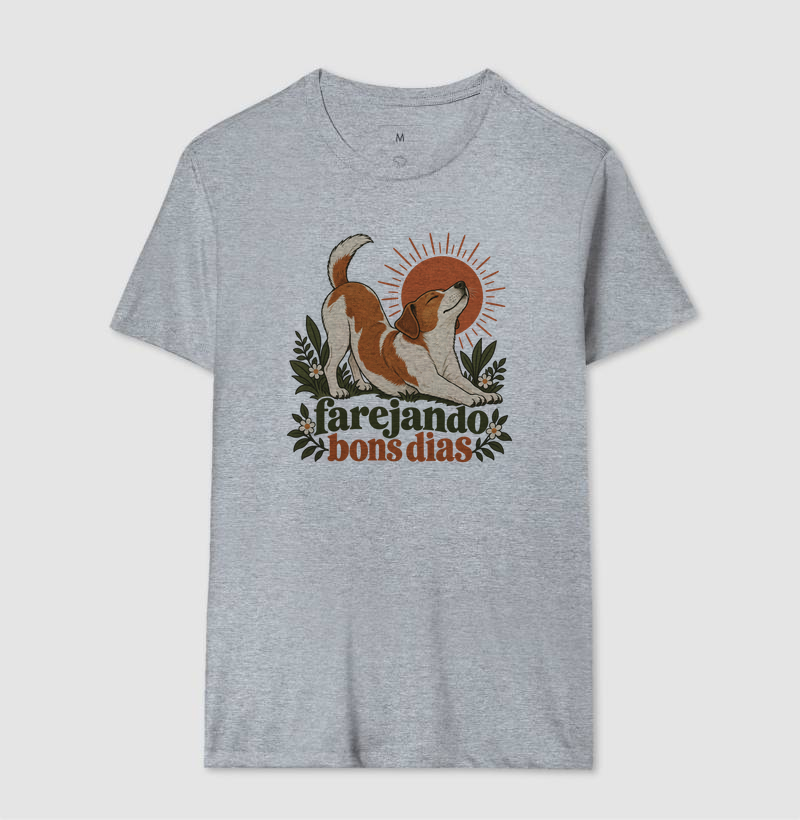 Camiseta Cachorro Manhã "farejando bons dias" | Pelo & Pano - Imagem 8