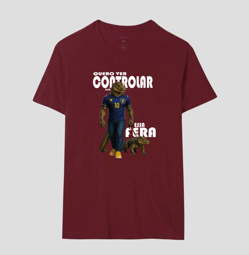 Especial Dia dos Pais (pet) - Camiseta Quero Ver Controlar Essa Fera - Imagem 10