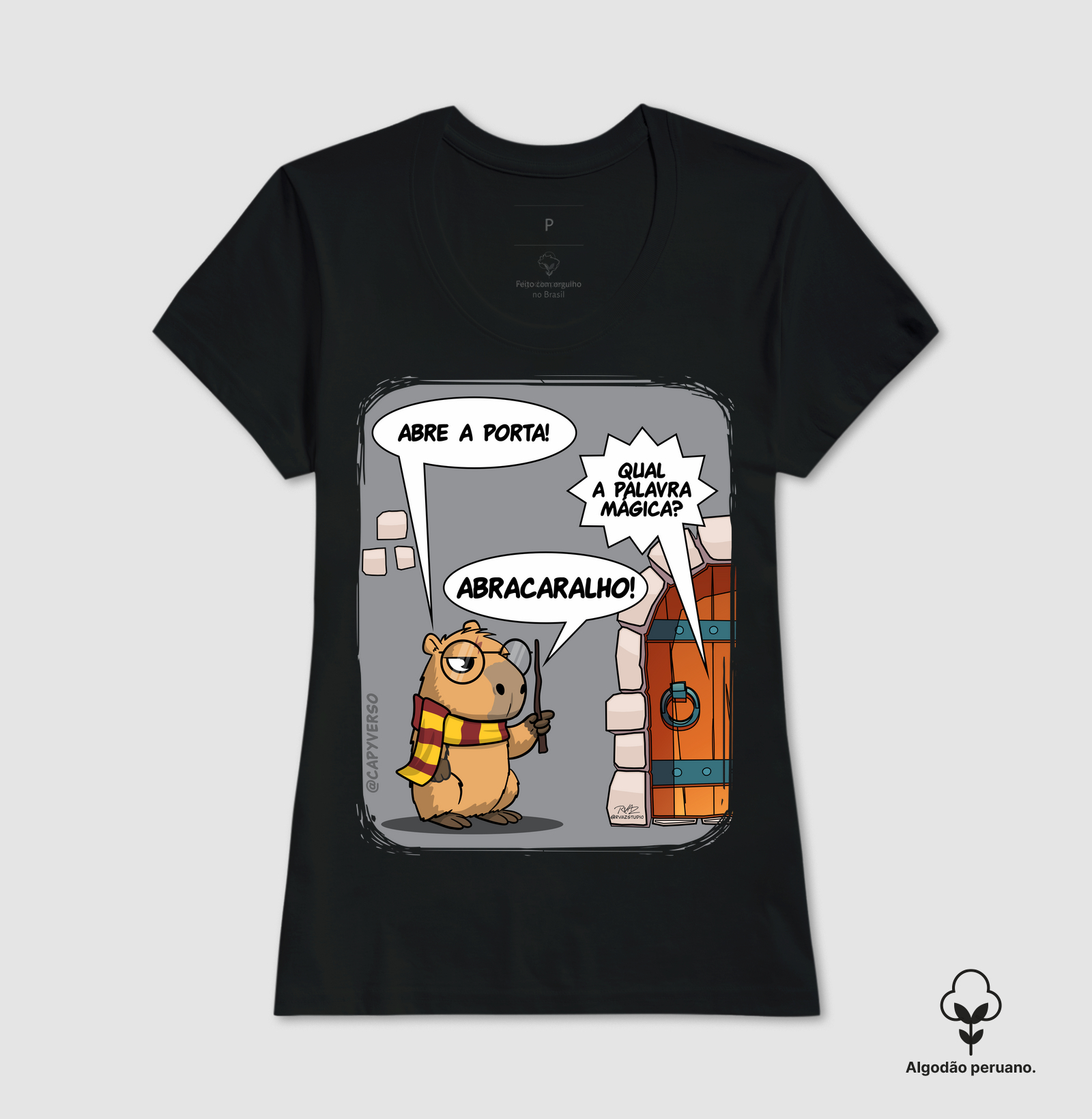 Camiseta Capivara Abracaralho - Imagem 4