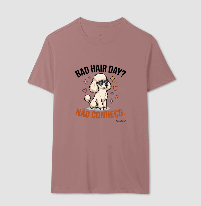 CAMISETA POODLE BAD HAIR - Imagem 16