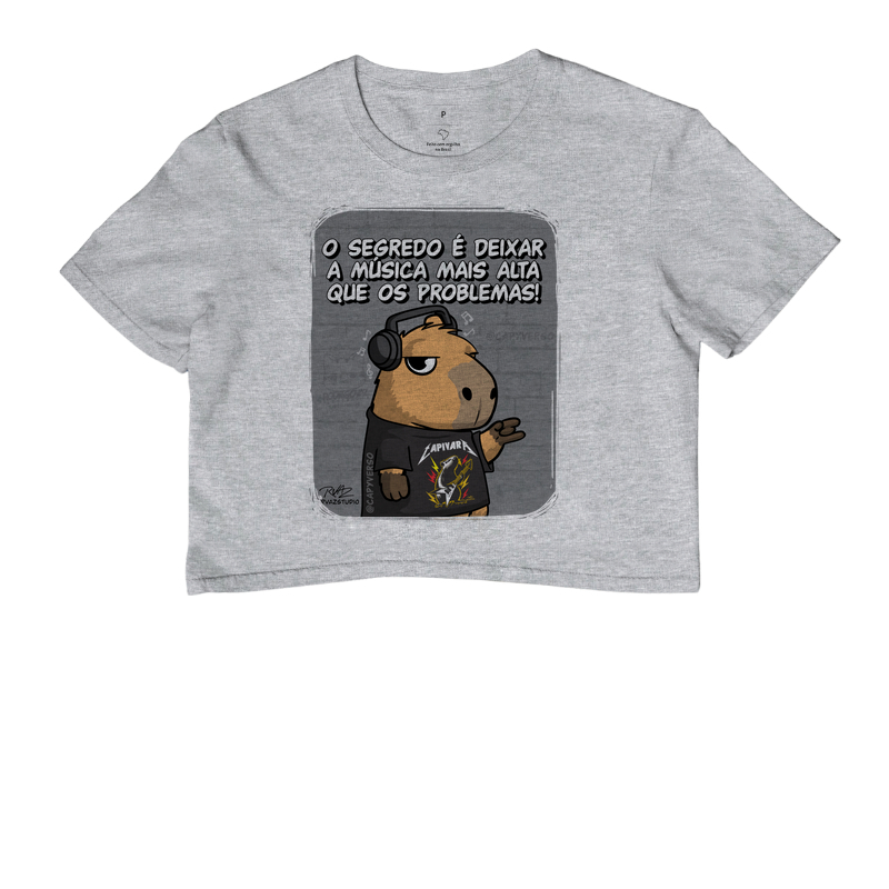 Camiseta Capivara Música - Imagem 6