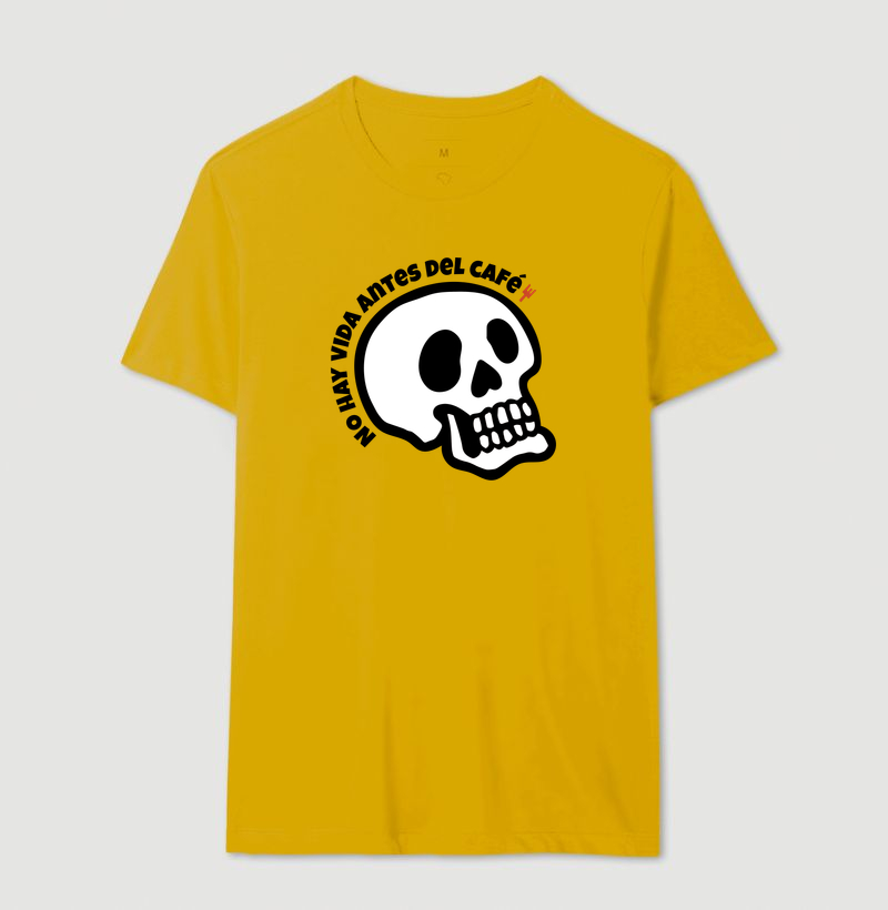 Camiseta No Hay Vida Antes del Café - Imagem 12