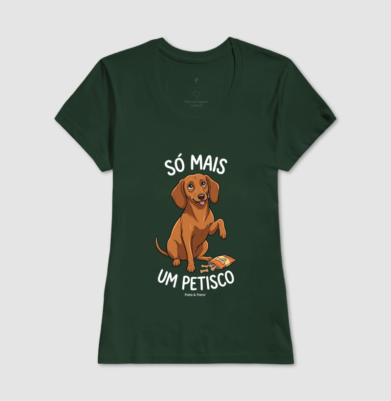 CAMISETA DACHSHUND SALSICHA PETISCO - Imagem 13
