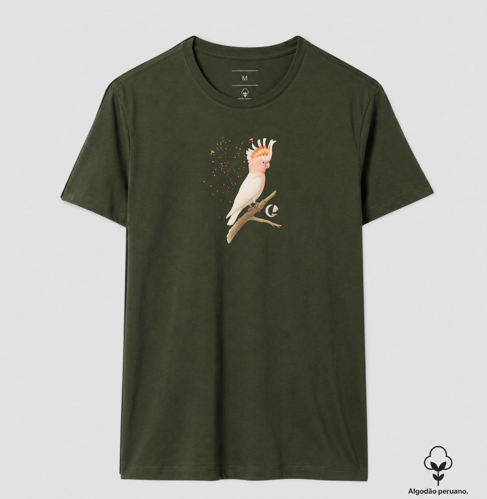Camiseta Algodão Peruano - Cacatua Inca - Imagem 9