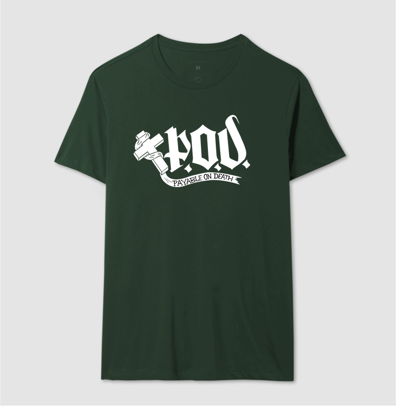 Camiseta Básica - P.O.D. (Payable on Death) - Imagem 8