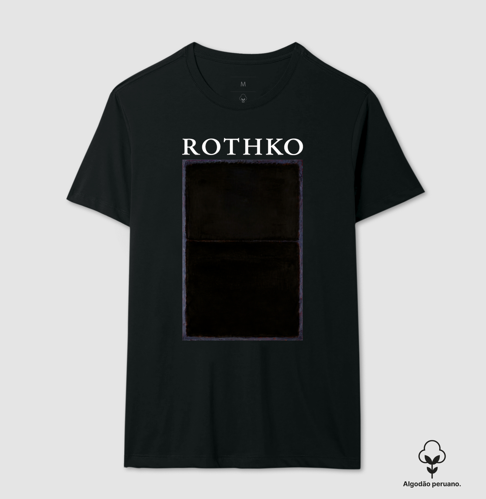 Camiseta Mark Rothko Abstrata Algodão Peruano - Imagem 7