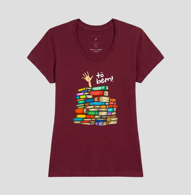 Camiseta Unissex Algodão Tô Bem - Imagem 19