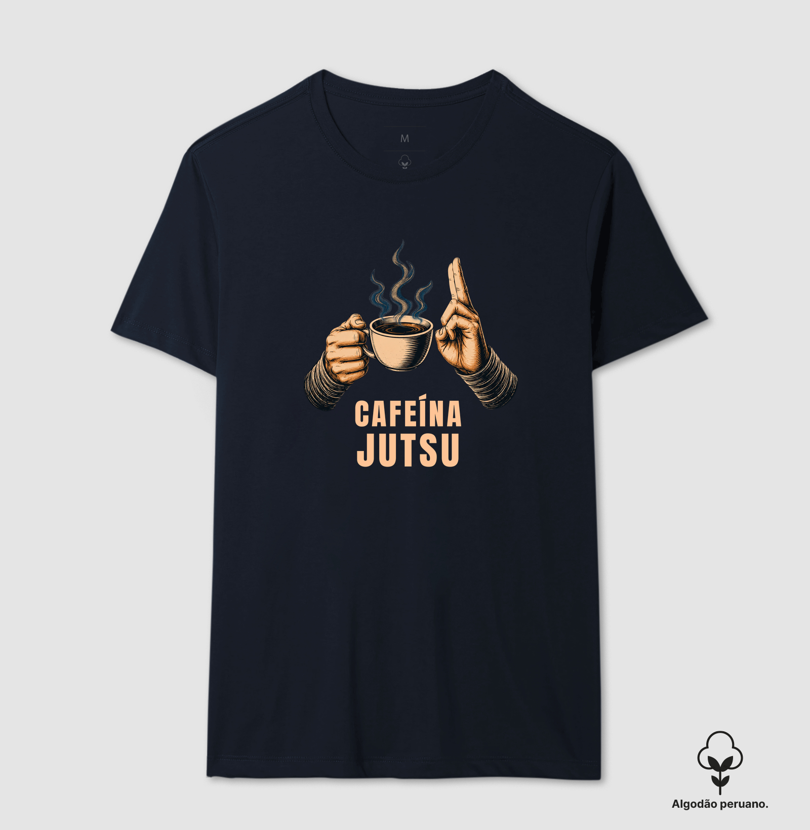 Camiseta - "Cafeína Jutsu" - Imagem 6