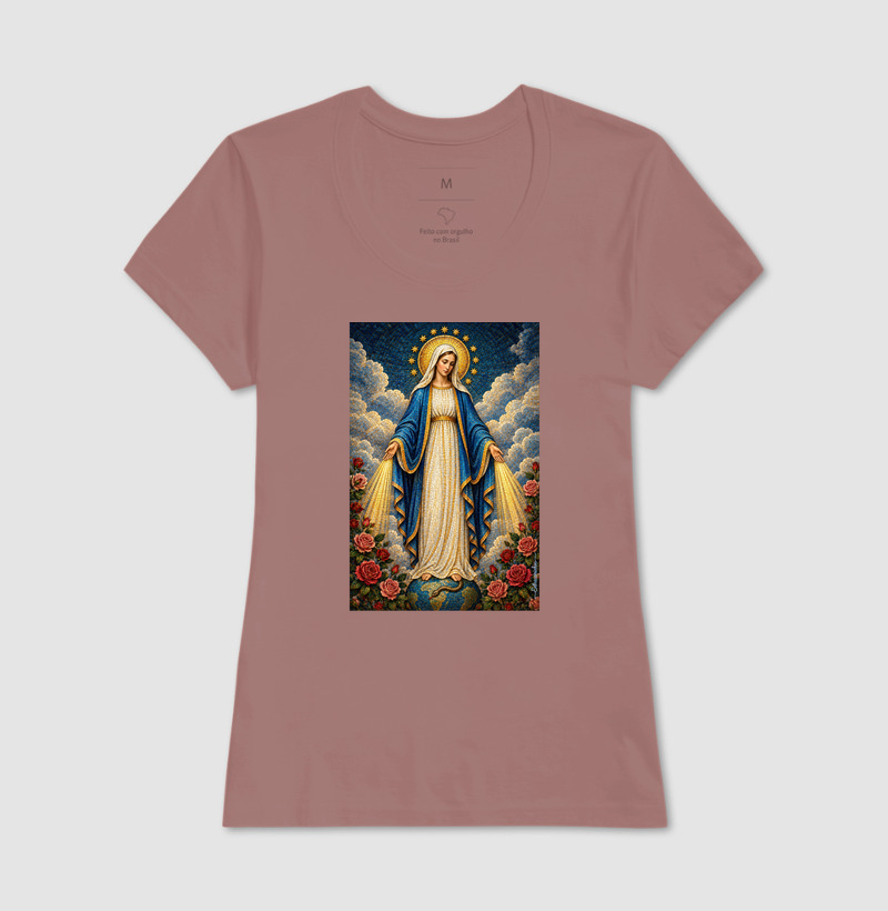 Nossa Senhora das Graças – Mosaico Sagrado | Medalha Milagrosa - Imagem 17