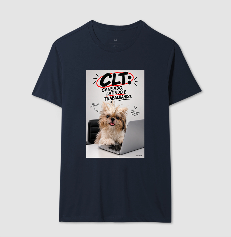 🐶💻 CLT — Cansado, Latindo e Trabalhando! 😂🐾 | Shih Tzu Edition - Imagem 6