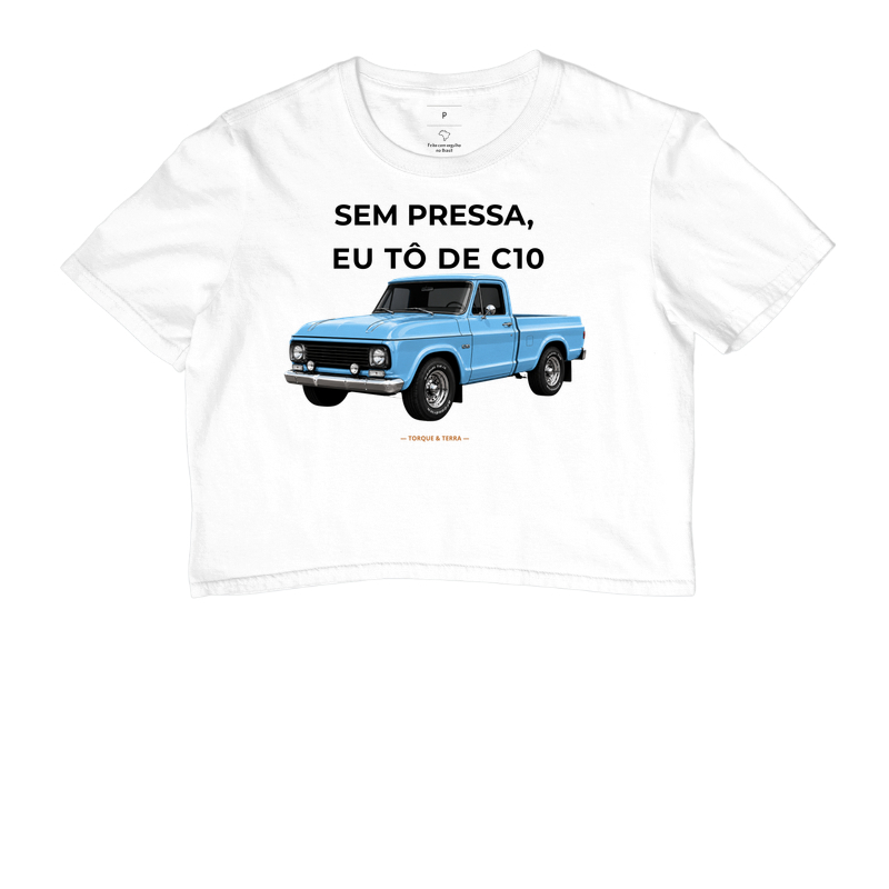 Sem pressa, eu tô de C10 - azul - Imagem 3