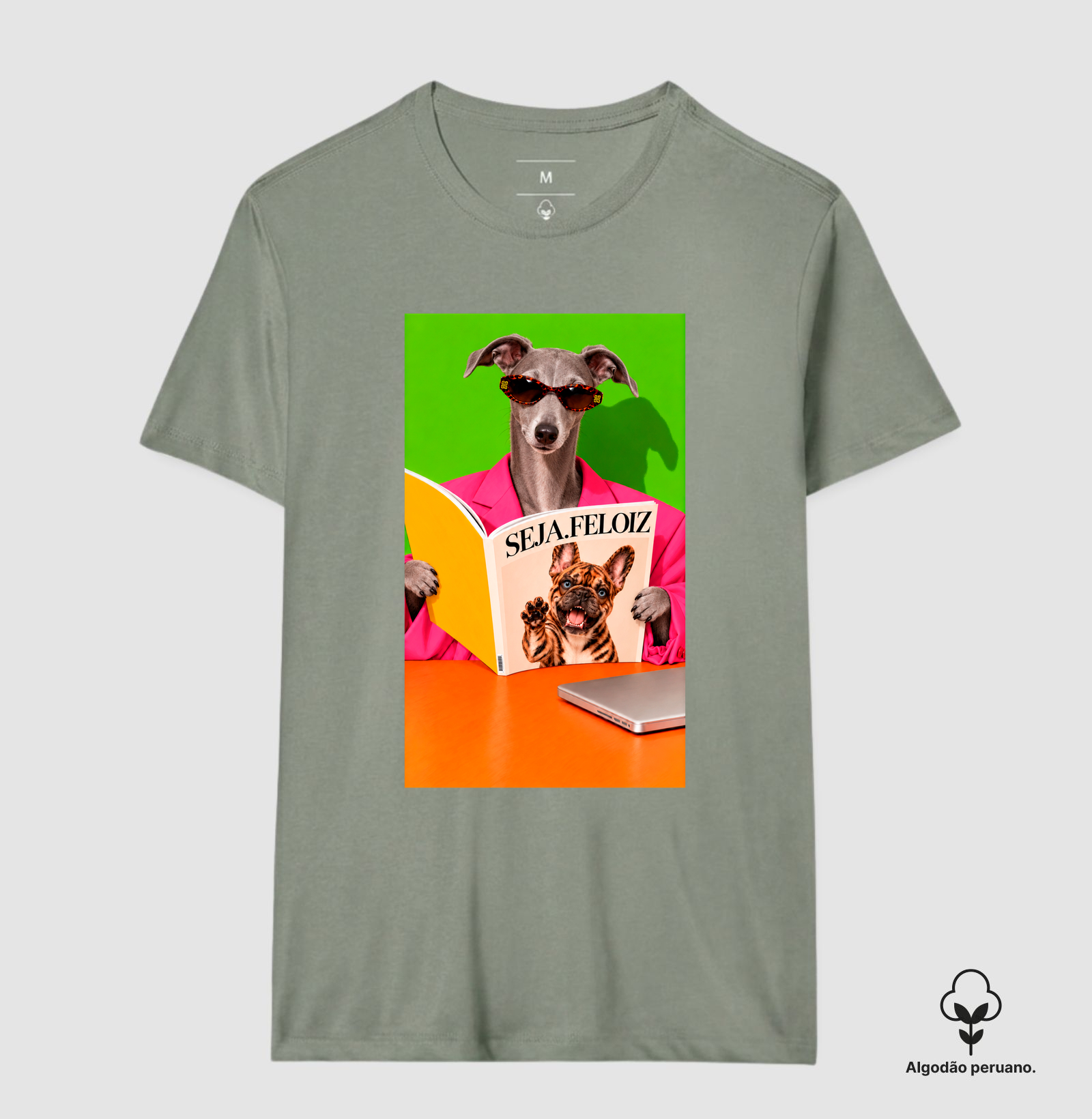 🌟🐾 Estrela de Capa — Galgo Lilac Edition 🕶️✨ - Imagem 7