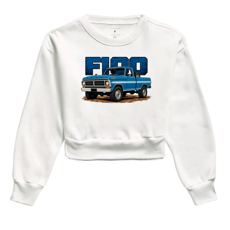 Moletom cropped feminino F100 - Imagem 6