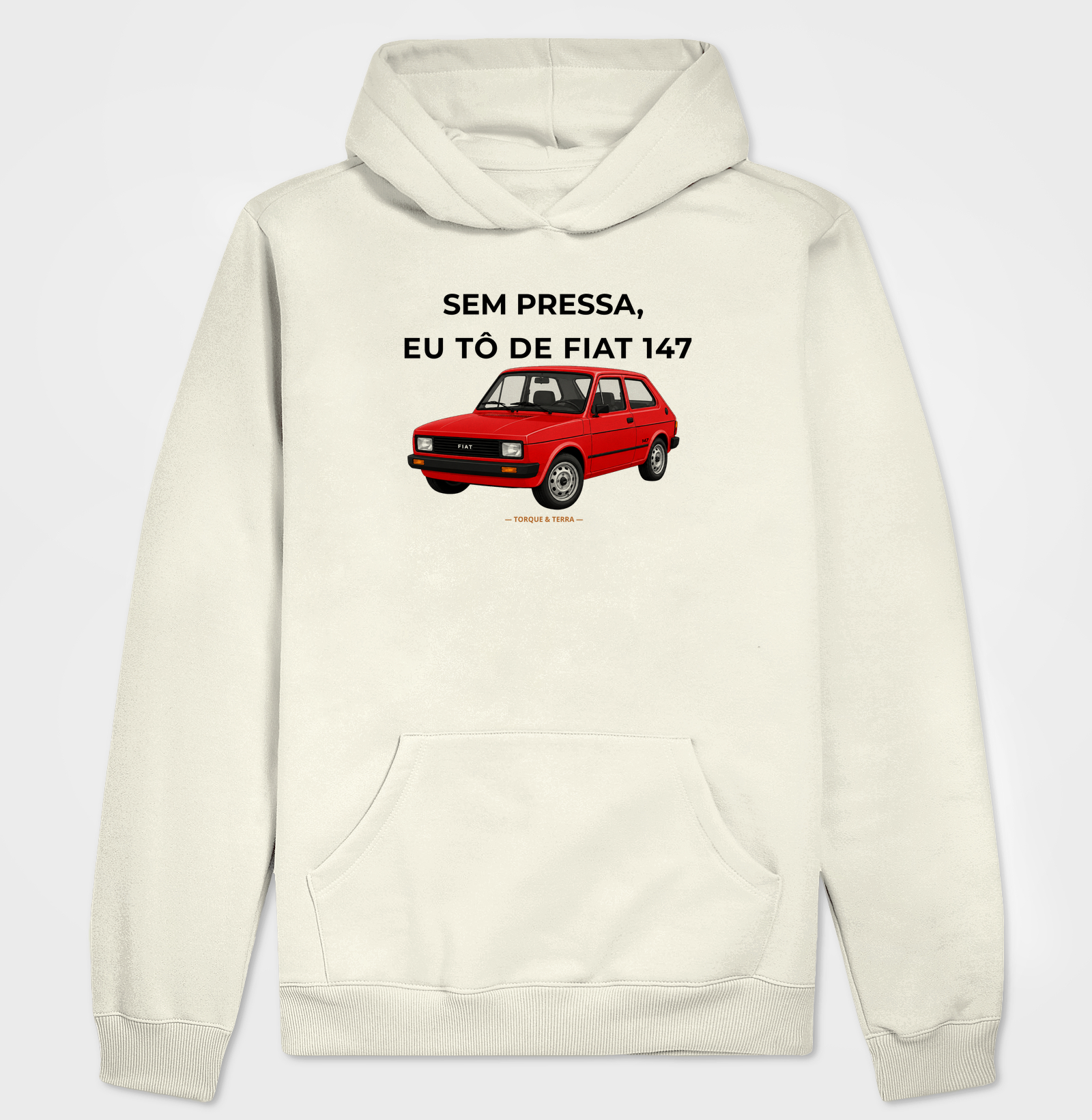 Sem pressa, eu tô de Fiat 147 - vermelho - Imagem 3